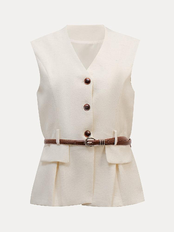 Костюм (85083 жилет+юбка)